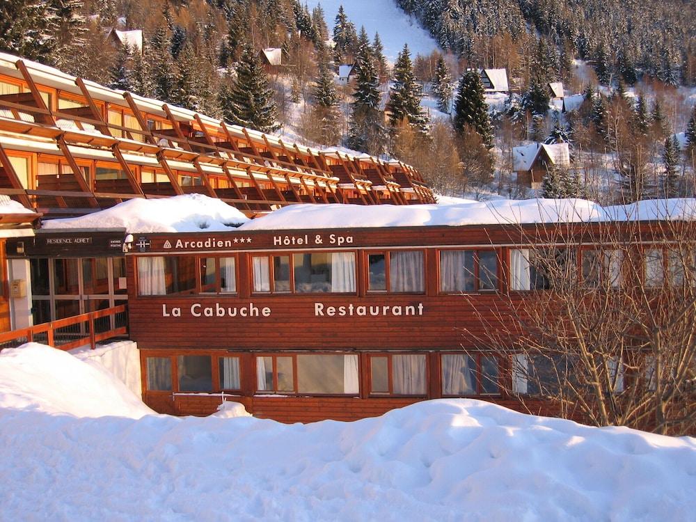 Hotel Arcadien Les Arcs  Exteriör bild
