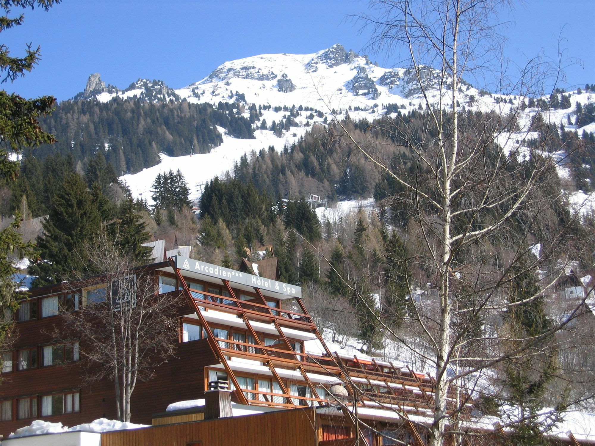 Hotel Arcadien Les Arcs  Exteriör bild